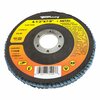 Forney Flap Disc, Type 27, 4-1/2 in x 7/8 in, ZA80 71928